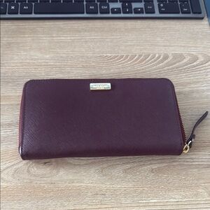 Kate Spade Burgendy Wallet